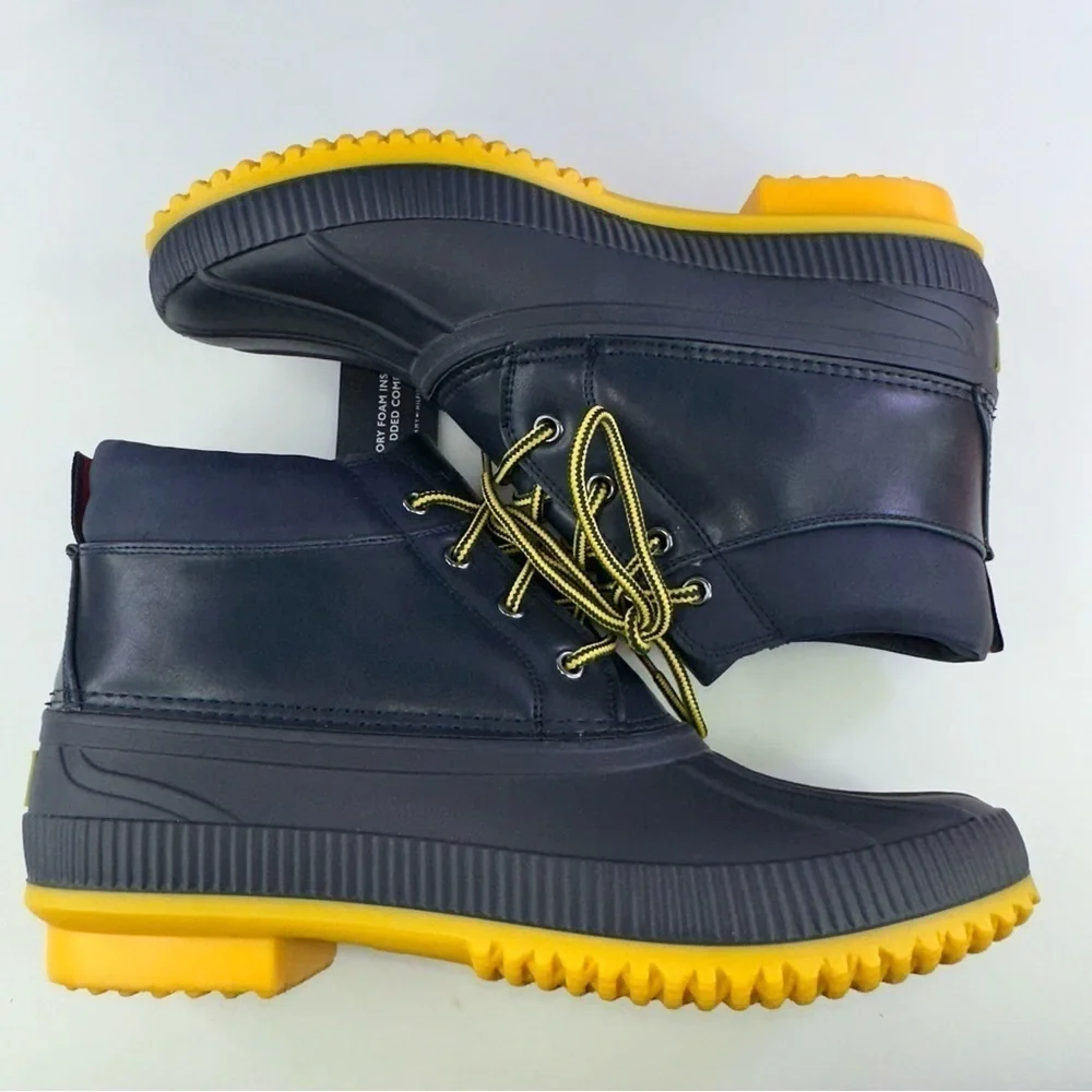 Tommy Hilfiger Men's Celcius2 Rain Boot Size 10/11 Mismatch New In Box